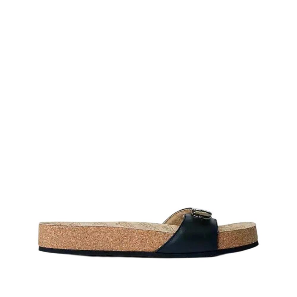 Balenciaga x Scholls NIB Flat Sandals in Black Size 39